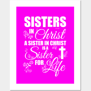 Sisters In Christ Posters and Art